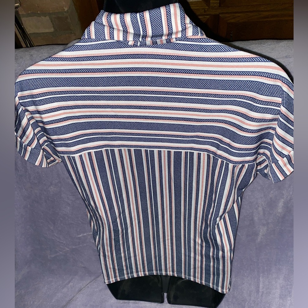Striped Button top - Picture 3 of 5